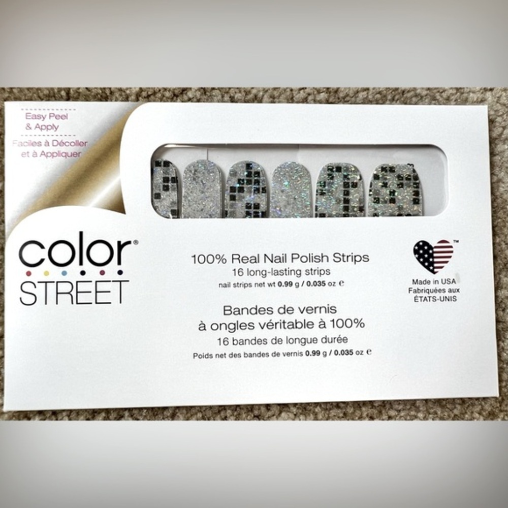 Unopened Color Street nail strips Frost Byte